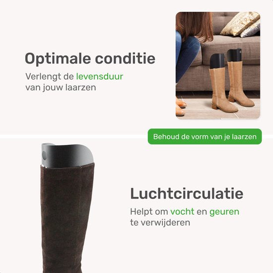 Proskill Tendeurs de bottes - 12 pièces - Remplisseur de bottes - Tendeur - Botte de femme - Tendeur de chaussure - Bottes de cheval
