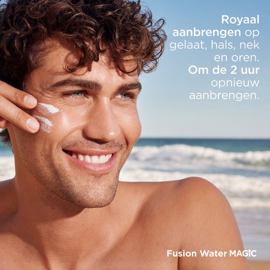 ISDIN - Photoprotecteur Fusion Water Magic SPF50+ - 50 ml - Crème solaire pour le visage
