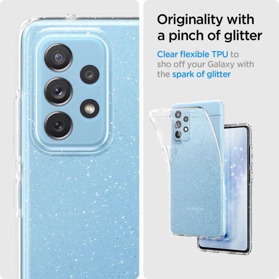 Spigen Liquid Crystal Samsung Galaxy A72 Case Glitter