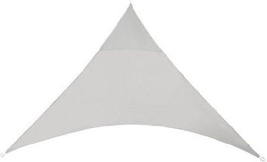 ProGarden Toile d'ombrage triangulaire 3,6 x 3,6 x 3,6 m, grise