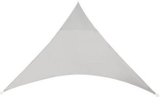 ProGarden Toile d'ombrage triangulaire 3,6 x 3,6 x 3,6 m, grise