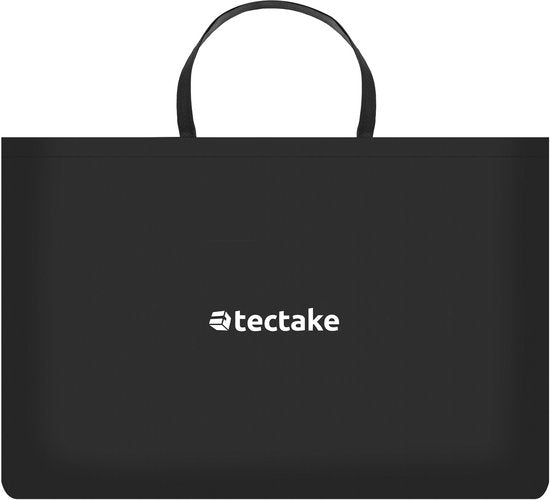 tectake® Bain de glace Helsinki - Ice Bath - Bain assis - Ø 75 x 75 cm - 320 litres - Cuve de glace pliable avec armature en aluminium et housse - Triple isolation - Bain de trempage avec sac de transport, coussin d'eau et pompe inclus