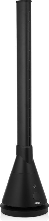 Ventilateur colonne Princess 348700 - Colonne de chauffage et de refroidissement intelligente – Conception 2-en-1 - Contrôlé par application – Fonction minuterie - 102 cm - Noir