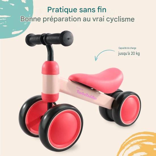 LifeGoods Vélo enfant - Jouets à partir de 1 an - Garçons et filles - Scooter pour enfants - Rose