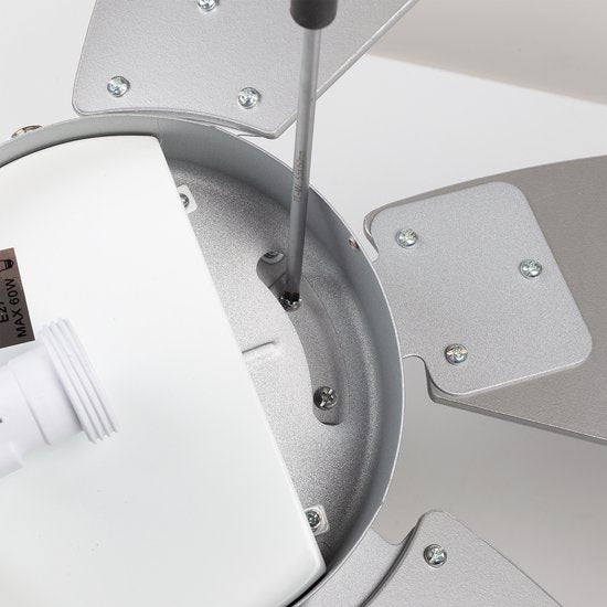 Ventilateur de plafond Tristar VE-5810 - Ventilateur de plafond avec cordon de commande - 3 vitesses réglables - Ø 76 cm - Blanc