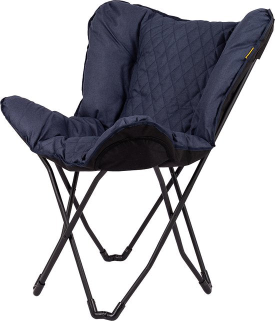 Bo-Camp - Industriel - Chaise papillon - Himrod - Cationic - Bleu