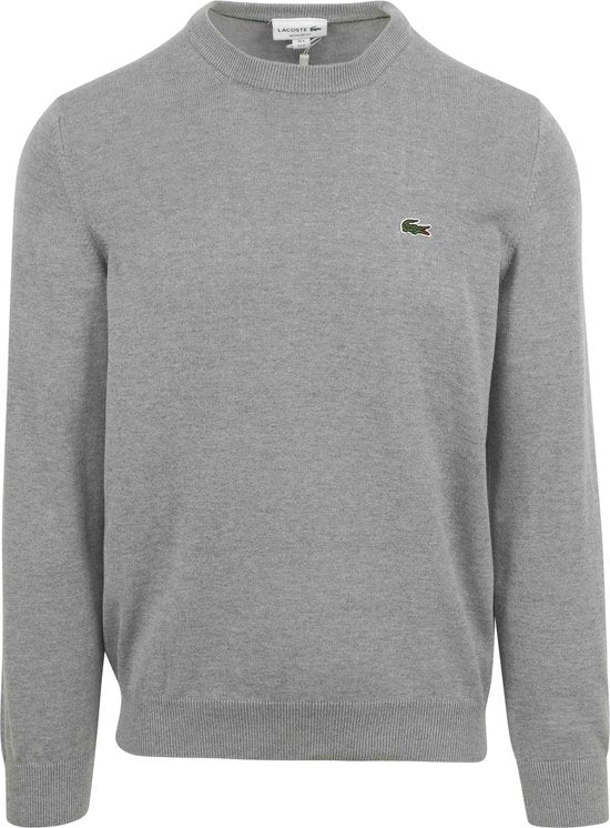 Pullover Lacoste Gris - Taille M - Hommes - Pullovers