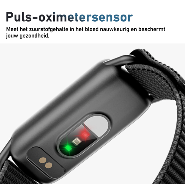 Montre connectée Fittek GTL1 - Noire - Suivi de la santé 24 h/24, 7 j/7 - Autonomie de 7 jours