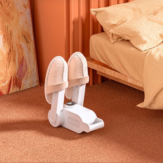 FUEGOBIRD - Sèche-chaussures - Avec minuterie - Fonction ozone/séchage - Durée réglable - Température constante de 48 °C - Sèche-chaussures - Lampe UV + charbon actif - Double protection antibactérienne - Nouvelle mise à jour en 2026