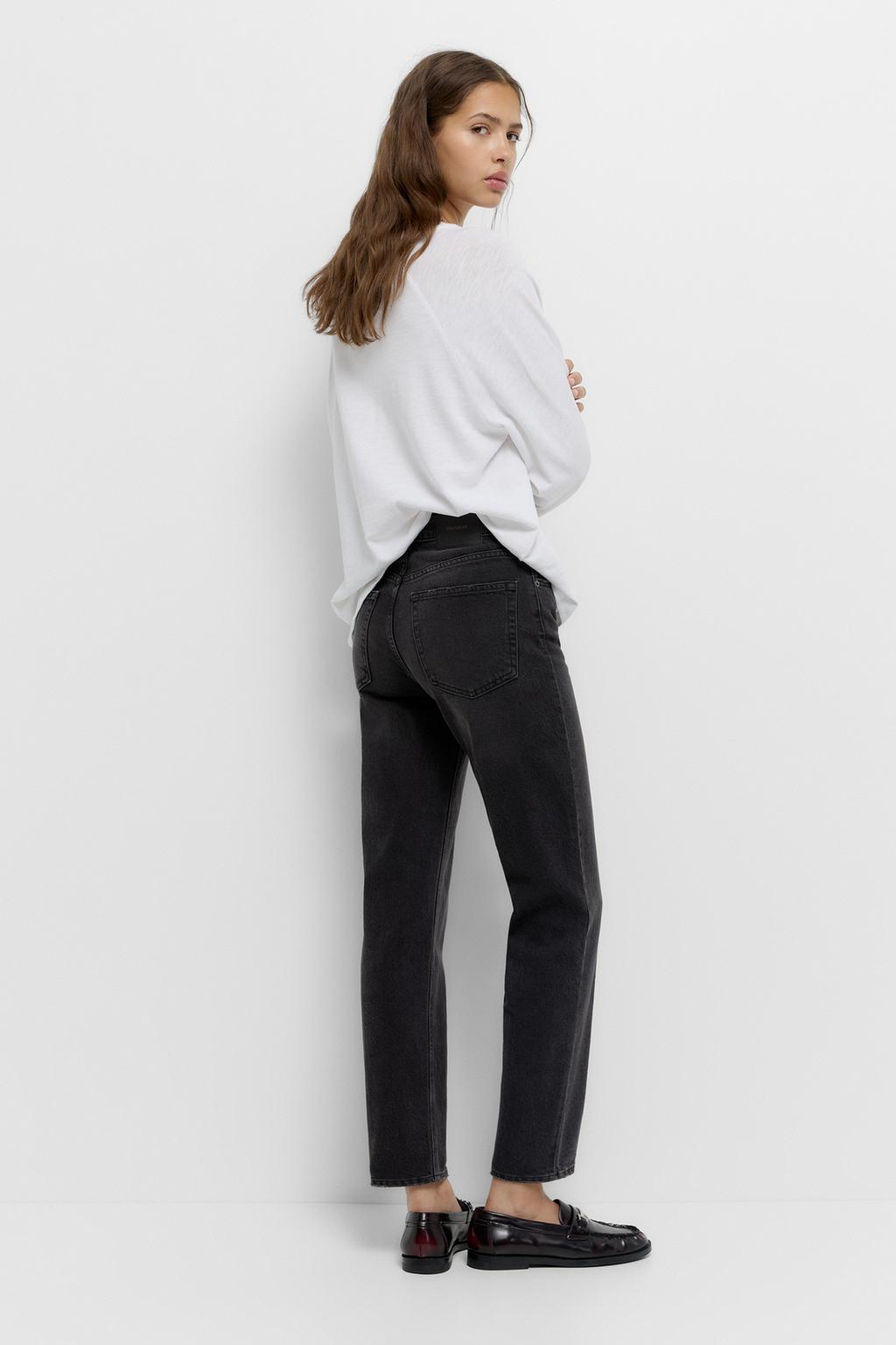 Jean slim confort Pull & Bear - taille 36 - noir