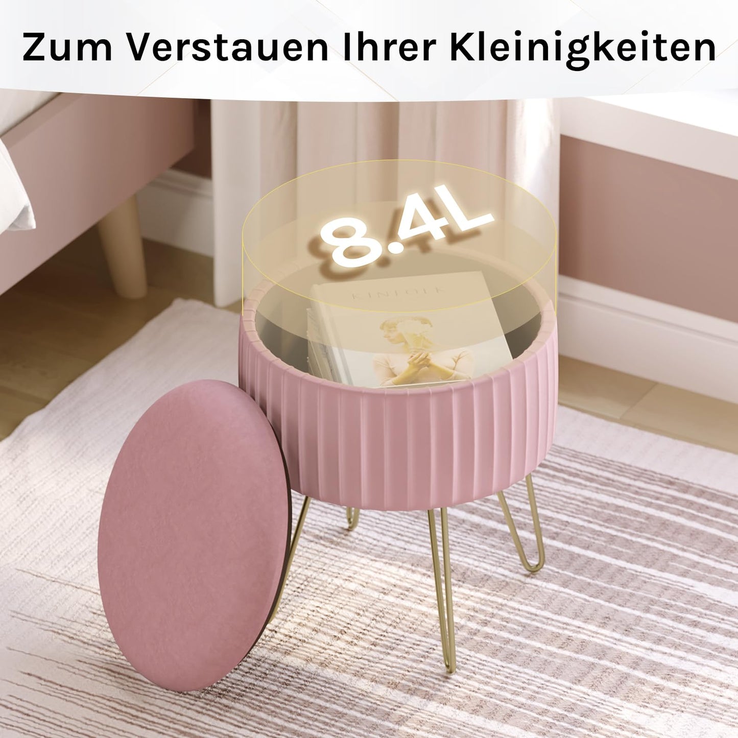 Film de table Woltu - 100 x 200 cm - PVC - 1 mm - Transparent, brillant