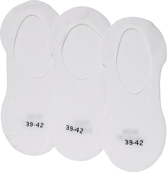 3 paires de chaussettes basses No Show - Chaussettes de pieds - 38 - Noir