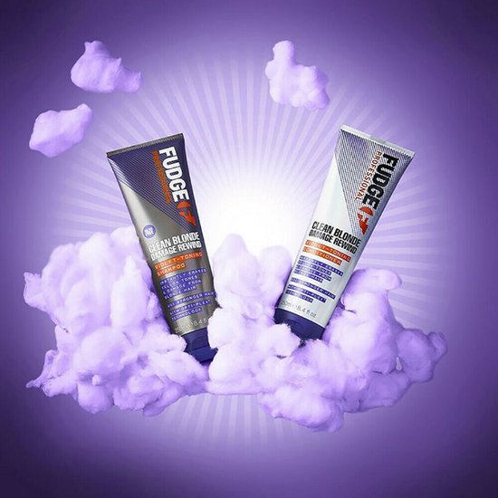 Fudge Clean Blonde Damage Rewind Violet - Après-shampoing - 250 ml