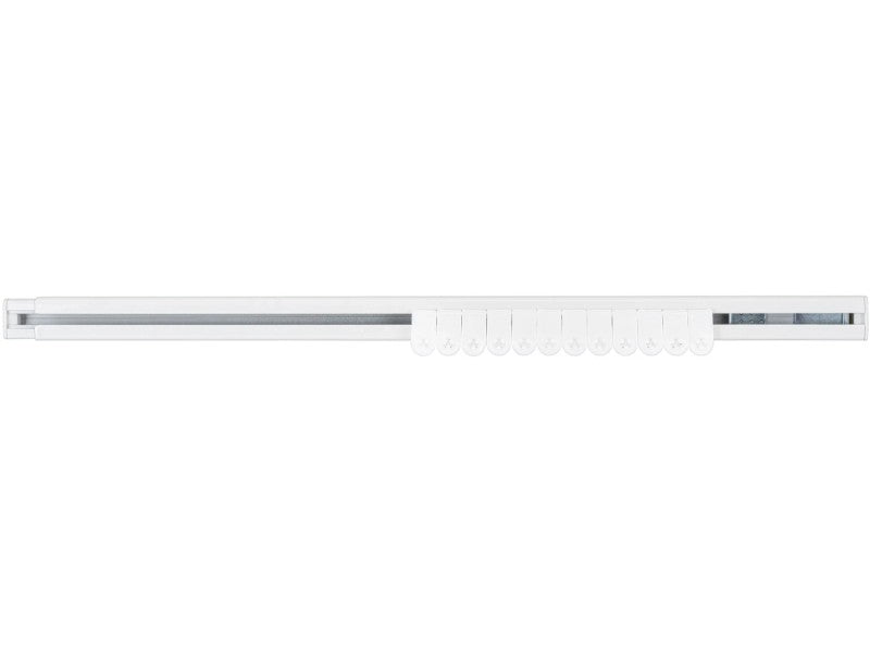 Rail télescopique pour rideau de douche Wenko Era 75-125 cm – Blanc – Sans perçage