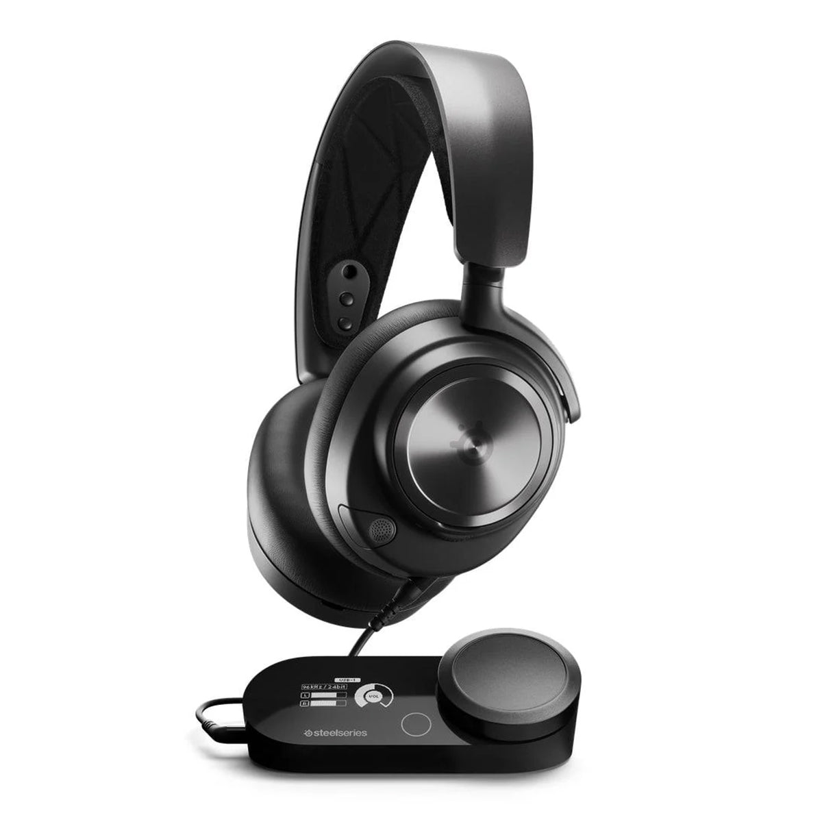 SteelSeries Arctis Nova Pro Gaming Headset - Filaire - Remis à neuf - PC - PS5 - PS4 - Noir