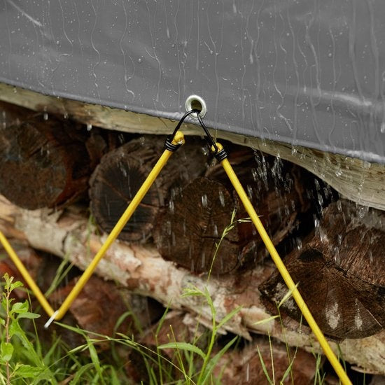 tectake - bâche 2x3 m gris - 403940