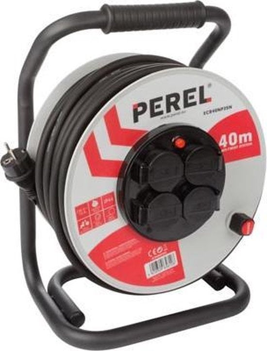 NEOPREEN PROFESSIONNEL RONDELLES DE CABLE - 40 m - 3G2.5 - 4 CONNEXIONS D'ARRÊT - TERMINAL