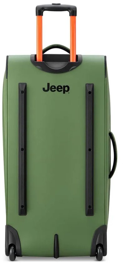Jeep J0274026013 Sac de voyage à roulettes 82 cm, 95 l, vert, 2XL