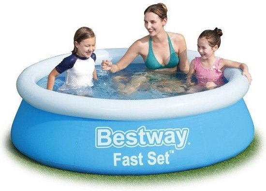 Bestway Kids' Pool - Ø 183 cm - Modèle 57392 - Bordure gonflable