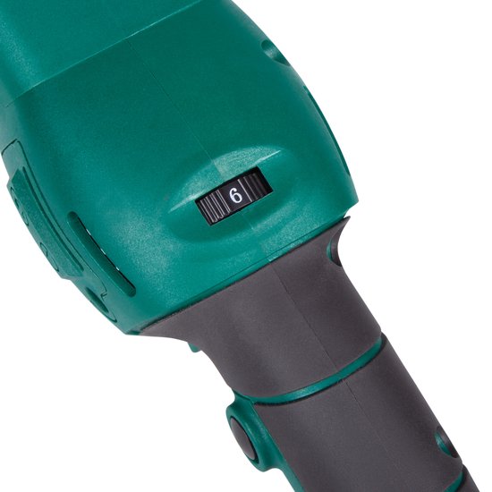 VONROC - Polisseuse excentrique double action - 1050 W & 150 mm - équipée d'un système électronique de démarrage progressif et de vitesse constante - pour voiture et bateau - plastique noir et bleu