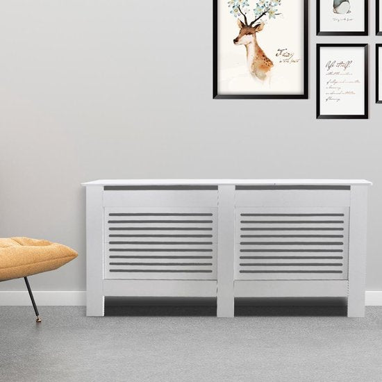 Caisson de radiateur - caisson de chauffage - caisson de radiateur - 172 cm x 82 cm - blanc