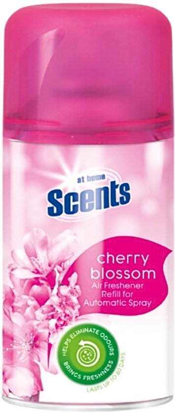 At Home - Parfums - Recharge - Fleur de cerisier - Rafraîchissant - 250 ml