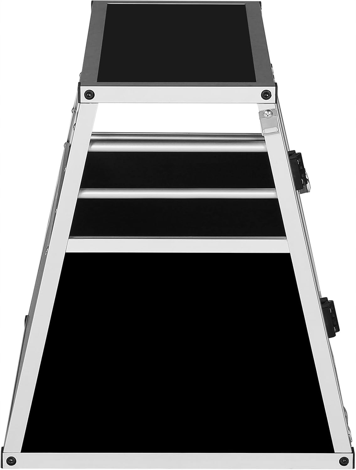 Cage pour chien Woltu en aluminium pour voiture avec clé - Noir - 50 x 60 x 60 cm