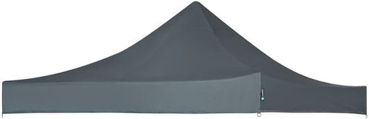 VONROC Bâche de toit - Pour tente de réception Premium PT501XX - Imperméable - Protection UV 50+ - Gris