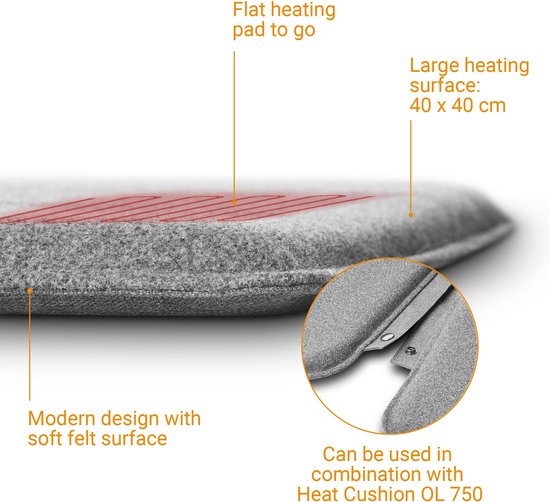 medisana OL 700 - Coussin chauffant d'extérieur