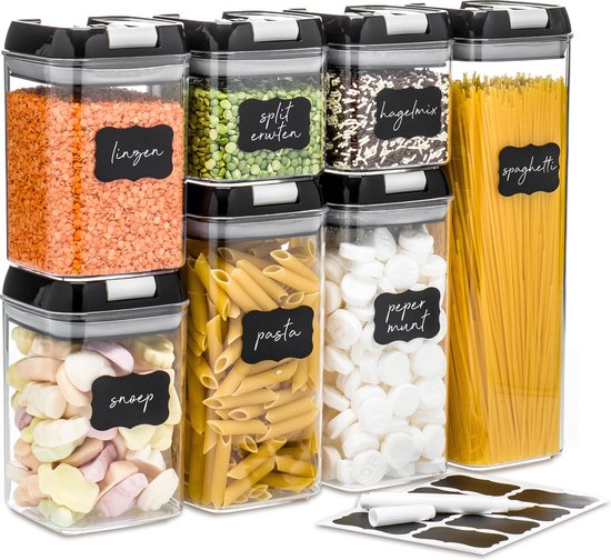 Pots à bouillon Stosh - Pots à bouillon - Pots à bonbons - 7 pièces - Sans BPA - Plastique
