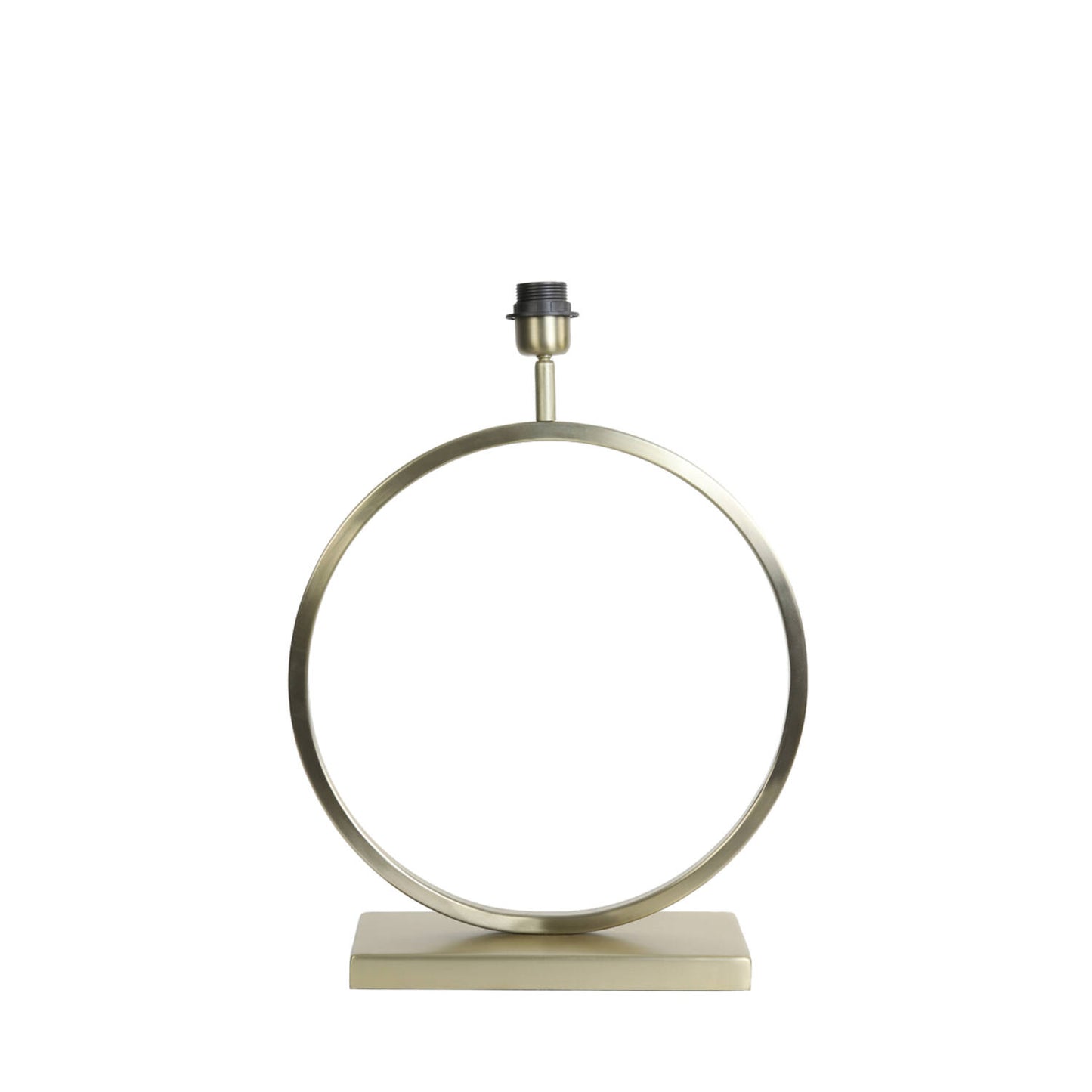 Light & Living Liva Pied de lampe - Métal - Rond - 40 x 13 x 52 cm - Doré