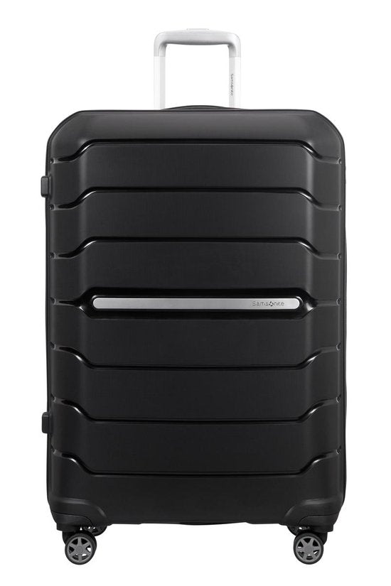 Grande valise - Samsonite Flux - avec extension - Polypropylène - Noir