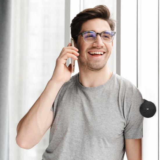 Massagerr® Mini Box - Boule de Massage, Boule de Massage Duo & Mini Foam Roller - Rouleau de Massage - Fascia - Fitness - Trigger Point Massage Set - Inclus Stress Ball - Noir