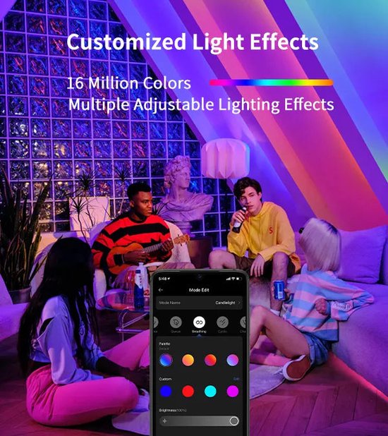 Rallonge pour bande LED Yeelight Pro, 1 m