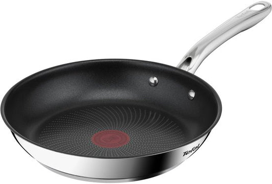 Poêle Tefal Infinite en acier inoxydable, 24 cm, sans PFOA