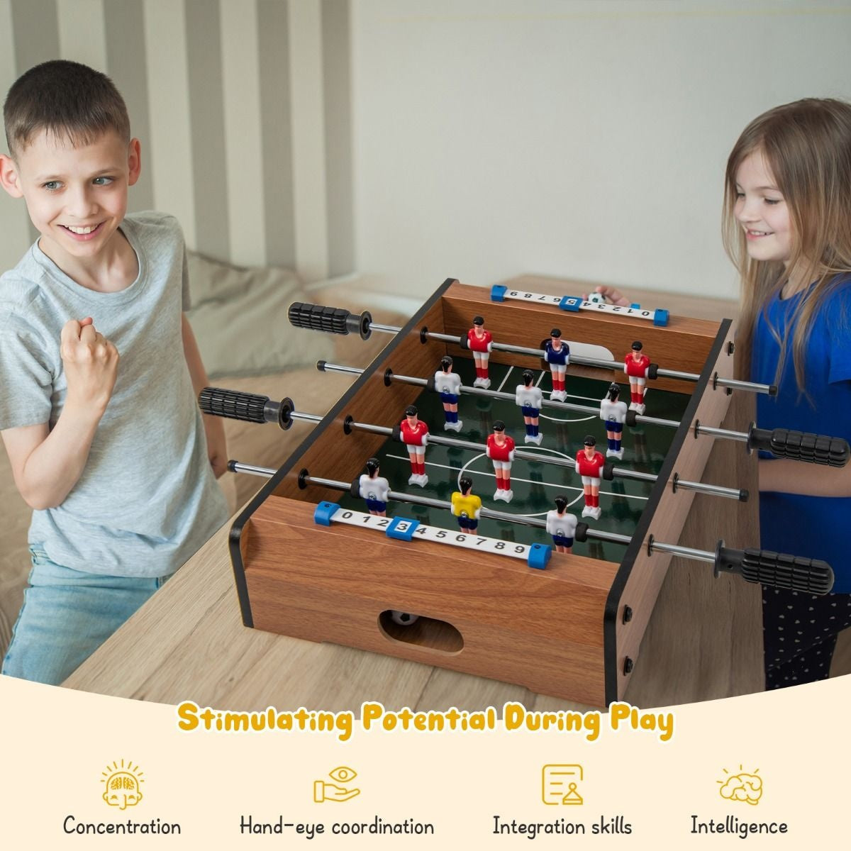 Coast Mini Football Table - Pour les enfants - 51 x 31 x9 cm