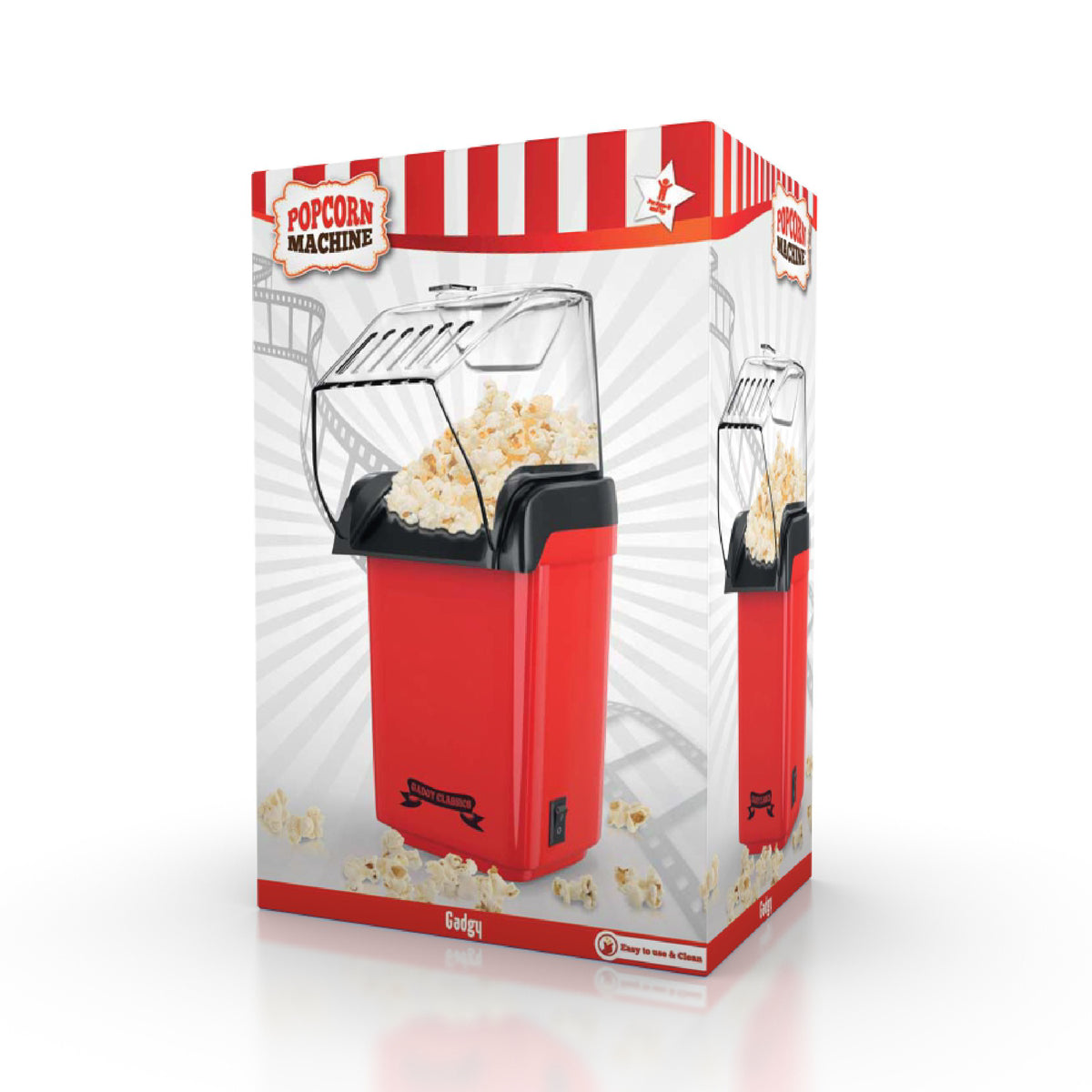 Popcorn Machine à air chaud Gadgy 1200 w