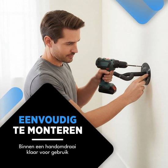 Support mural pour guitare Finesse - Lot de 2 - avec médiators - Support mural - Support pour guitare