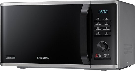 Samsung MS23B3515AS/EN - Micro-ondes autonome - 800 W - Argent - Décongélation rapide
