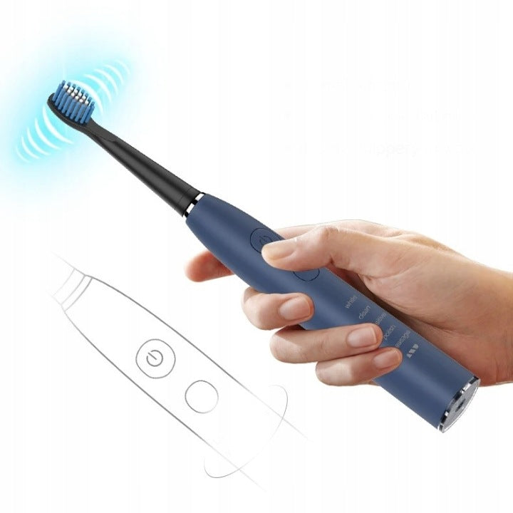 Étui Seago SG-575 noir - Pour brosse à dents sonique - Avec un compartiment pouvant accueillir 5 embouts