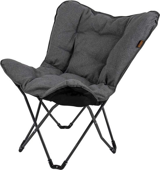 Bo-Camp - Urban Outdoor - Chaise papillon - Grainger - M - Nika - Gris