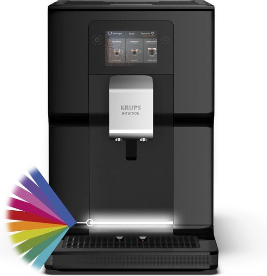 Krups Intuition Preference EA8738 - Machine à expresso entièrement automatique - Avec réservoir à lait - 11 recettes