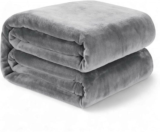 Couverture Luft Fleece - 230x200cm - Extra large et super douce - Plaid - Couverture de canapé - Plaid Fleece - Couverture chaude pour canapé