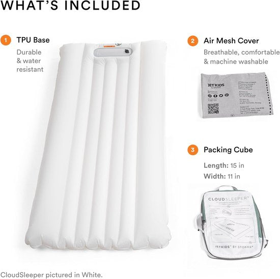 Stokke® JetKids™ Cloudsleeper - Matelas de voyage 150 cm (Space Maze)