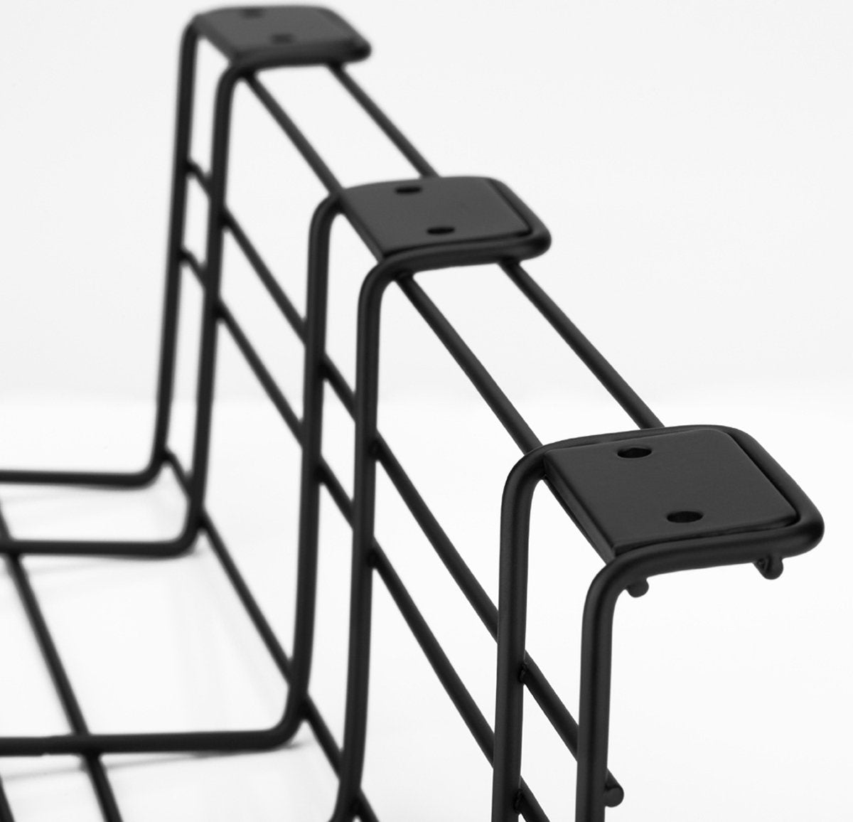 Support de câbles Stilemo 38 CM  - Organisateur de câbles - 10 KG de capacité de charge - Noir