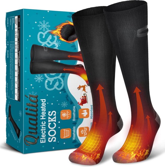 Chaussettes chauffantes - Chaussettes électriques - chaussettes - Chaussettes chauffantes électriques - Taille 27/29