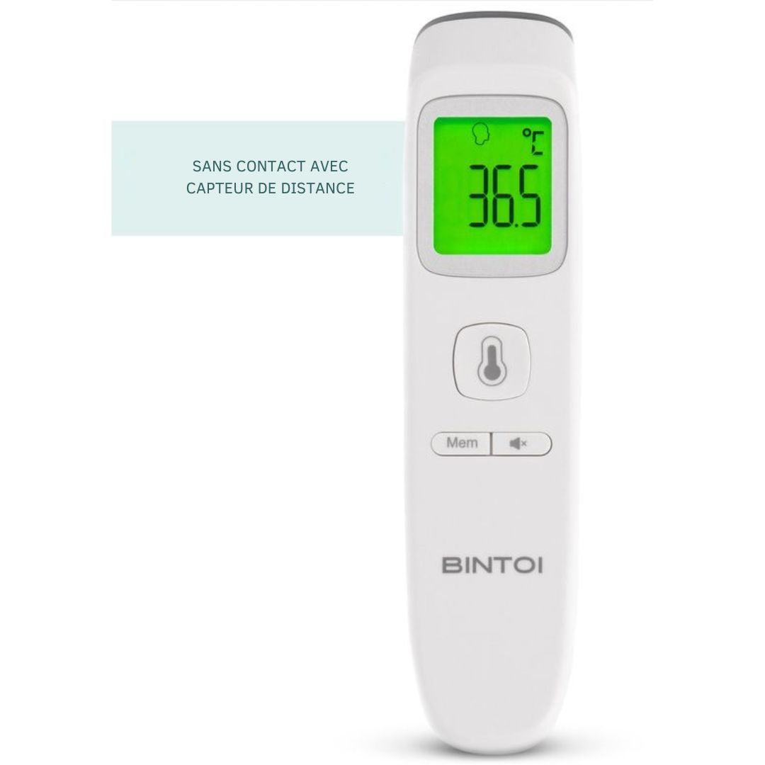 Thermomètre Bintoi® XE200 - Jauge de température - de fièvre - blanc