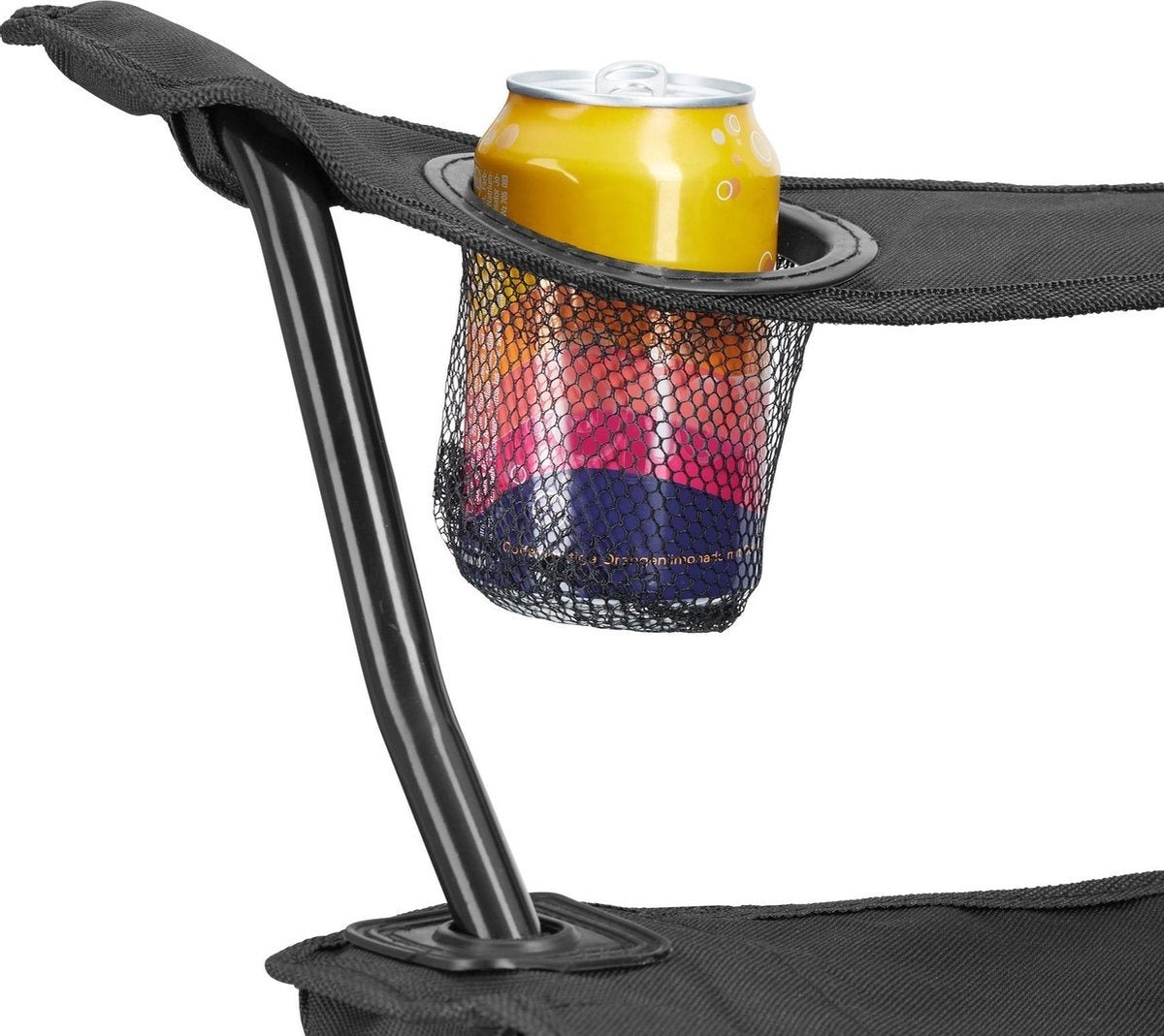 Tectake - set de 2 chaises de camping - Gil noir - 403875