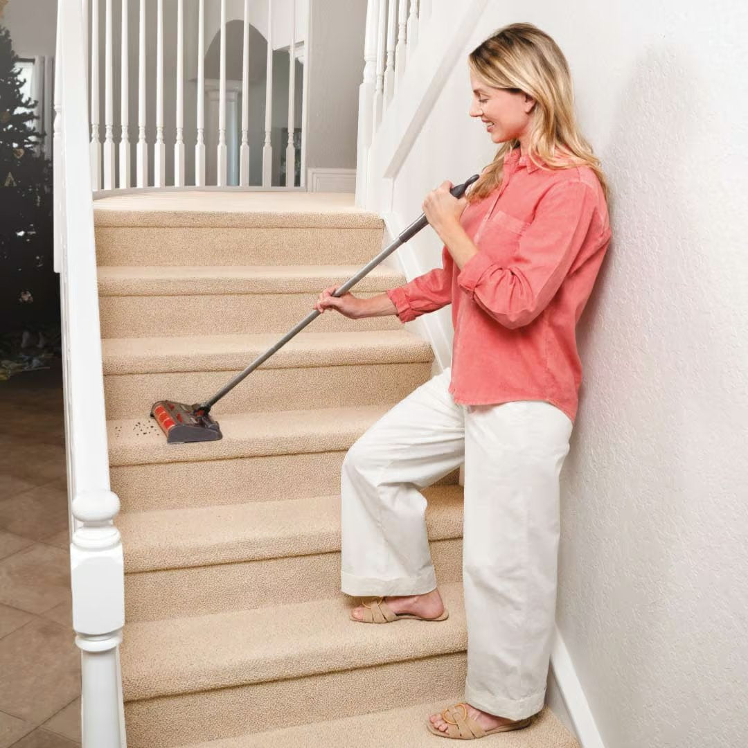 Balai turbo sans fil Livington Voom - Technologie de micro-brosses - Nettoyage puissant - Poignée flexible