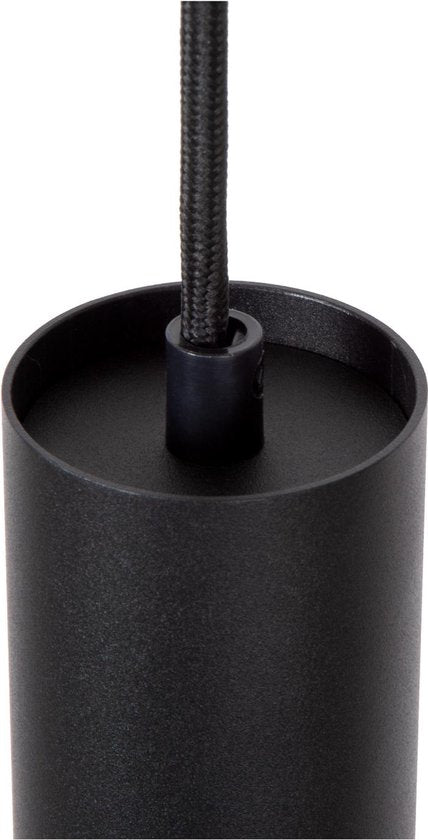 Suspension Lucide TRACK FLORIS - Système de rail monophasé / Éclairage sur rail - 1xGU10 - Noir (extension)